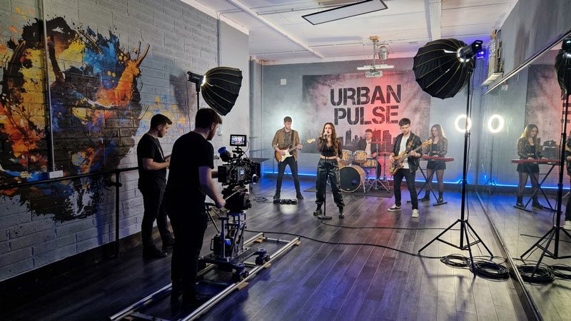 music rehearsal space